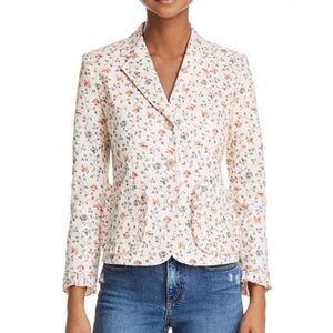 Rebecca Taylor Floral Print Women's Blazer Sz 10